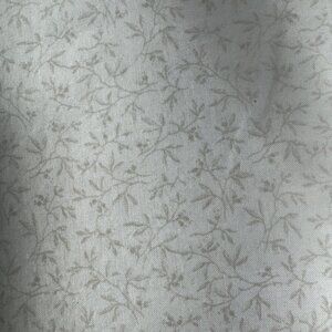 143" x 43" Quilt Cotton Fabric tone on tone calico Floral #13